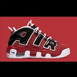 Nike More Uptempo (GS) Red